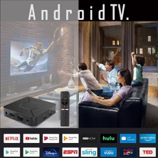 FS1PRO Teknoloji 4K Android TV & ATV Rom - Pro Q1 Box 4K Lisanslı / 8k Grafik