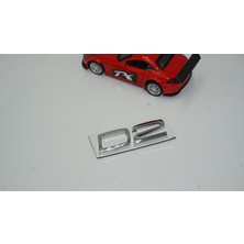 Dk Volvo D2 XC40 XC60 V40 V60 3m Krom Bagaj Yazı Logo