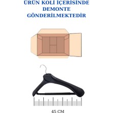 İstanbul Manken 5 Adet Plastik Yüksek Kalite Ceket Askısı, Elbise Askısı, Takım Elbise Askısı