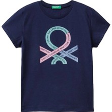 Benetton Çocuk Tişört 3I1XC10AJ 3I1XC10AJ018