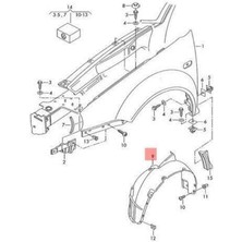 İTHAL Bora Ön Sol Çamurluk Davlumbazı Ithal Marka