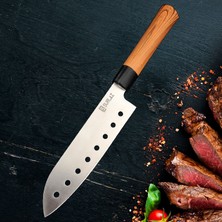Pro Şef Bıçağı Oluklu Ultra Keskin Modern Şef Bıçağı