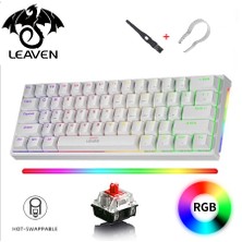 Yusoft Leaven K620 Rgb 61 Tuş Kablolu Hot Swappable Mekanik Klavye