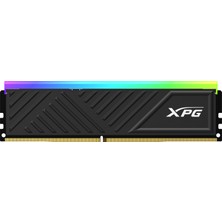 Xpg Gammix D35 16 GB Rgb Ddr4 3200MHZ CL16 AX4U320016G16A-SBKD35G Siyah Tek Modül Ram