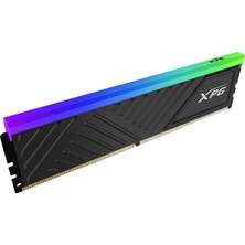 Xpg Gammix D35 16 GB Rgb Ddr4 3200MHZ CL16 AX4U320016G16A-SBKD35G Siyah Tek Modül Ram