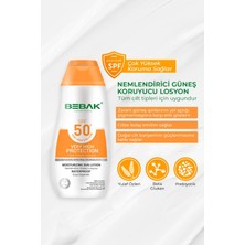 Bebak Nemlendirici Güneş Losyonu 50 Spf Yüksek Koruma 200 ml