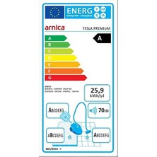 Arnica Premium Rose 750 W Toz Torbasız Süpürge