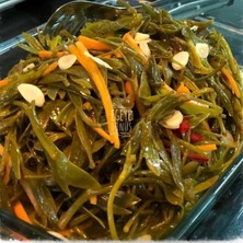 Egeye Dönüş Kaya Koruğu Konserve - (Meze ve Salata Için Yemeğe Hazır Kaya Yosunu Ege Otları Kavanoz) - 400 Gr.