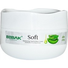 Bebak Aloe Vera Soft Nemlendirici Bakım Kremi Kavanoz 300 ml