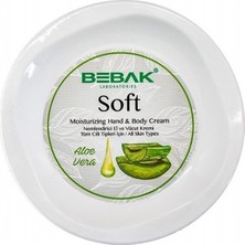 Bebak Aloe Vera Soft Nemlendirici Bakım Kremi Kavanoz 300 ml