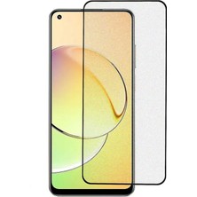 Microcase Realme 10 4g Için Tam Kaplayan Çerçeveli Mat Cam Koruma - AL3124