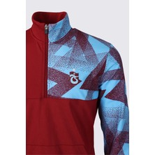 Trabzonspor Sweat Yarım Fermuarlı Parçalı