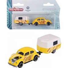 Majorette 1:64 The Originals Volkswagen T1 Beetle Karavan Sarı