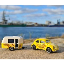 Majorette 1:64 The Originals Volkswagen T1 Beetle Karavan Sarı