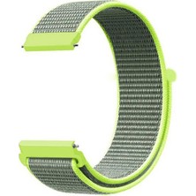 Dlrcase Xiaomi Heyplus W2100 Armband Cırtcırt Kumaş Ayarlanabilir Yeşil