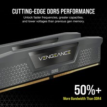 Corsaır Vengeance Ddr5 Ram 32GB (2X16GB) 6000MHZ CL36 Amd Expo Icue (CMK32GX5M2D6000Z36)