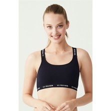 U.S. Polo Assn. 66117 Kadın Lacivert Çapraz Askılı Büstiyer