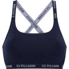 U.S. Polo Assn. 66117 Kadın Lacivert Çapraz Askılı Büstiyer