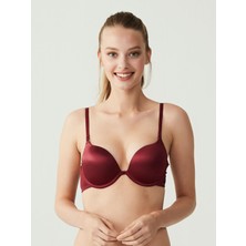 U.S.POLO 66146 BAYAN ÇİFT DESTEKLİ BORDO SÜTYEN