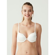 U.S.POLO 66146 BAYAN ÇİFT DESTEKLİ EKRU SÜTYEN