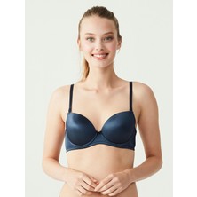 U.S.POLO 66142 BAYAN KULAKSIZ İÇİ BOŞ LACİVERT SÜTYEN