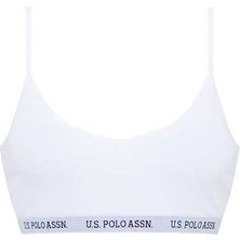 U.S. Polo Assn. 66116 Kadın Beyaz Cuplu Büstiyer