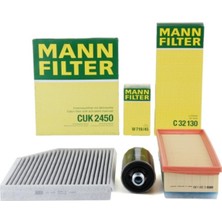 Mann Audi A4 2008 - 2014 Model Arası 2.0 Tfsı Periyodik Bakım Seti  8K0133843E-06H115561-8K0819439A