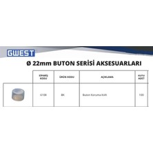 GWEST ( Bk ) Buton Koruma Kılıfı