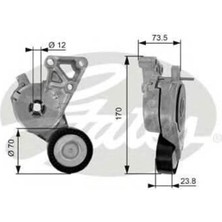 Gates Golf 5 2004 - 2009 1.6 Bse Şarz Gergisi Komple
