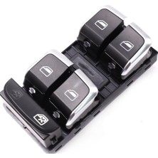 BSG Audi A5 2012 - 2016 Model Arası Dörtlü Cam Düğmesi Kromlu  8K0959851F