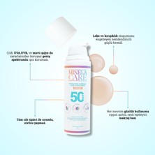 Minela Care Hydrating Organik Mineral Filtreli Renkli Yüz Güneş Kremi Spf 50 70 gr PA++++