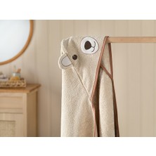 English Home Bear Pamuk Bebe Havlu 75 x 75 cm Kahve