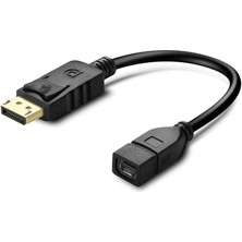 Wozlo 4k*2k Displayport To Mini Displayport Çevirici Dönüştürücü Kablo Dp Erkek To Mini Dp Dişi