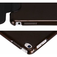 Smcase Apple iPad Air 10.9 2022 5.nesil Uyumlu Kılıf Smart Cover Kapaklı Standlı Uyku Modlu SM33 + Nano + Kalem Bronz