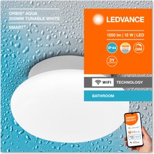 Ledvance Smart Wifi 12W Akıllı Beyaz - Sarı 20 cm Oval Plafonyer