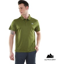 Alpinist Horizons Ultra Dry Erkek Polo T-Shirt Haki