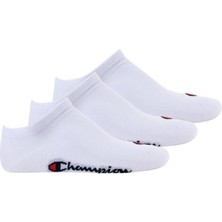 Champion Unisex Socken, 3 Paar - Sneaker Socken Basic Schwarz
