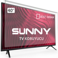 Best Ekran Sunny SN40DIL1723 Tv Ekran Koruyucu - Sunny 40" Inç Tv Kırılmaz Koruyucu