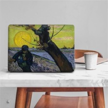 Piksel Grafik Vincent Van Gogh Hans Liebau Laptop Sticker Kaplama
