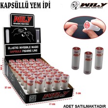 Wily Kapsüllü Elastik Yem Ipi 200 mt 0.15 mm