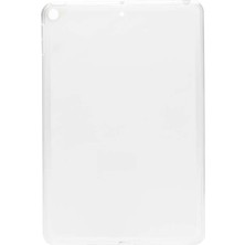 Gpack Apple iPad Mini 5 Kılıf Silikon Arkası Buzlu Lüx Koruma S1 Renksiz