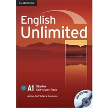 Cambridge University Press English Unlimited Starter Self-Study Pack (Workbook With DVD -Rom)