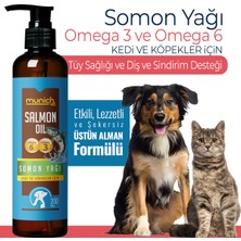 Munich Vet Somon Yağı 200ML Kedi ve Köpekler Için Omega 3 ve 6 Içerikli