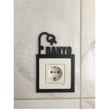 Home Jamin ﻿dekoratif Banyo Priz Çerçevesi 3 Adet