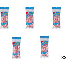Elmop Yedek Islak Vidalı Mop Paspas Püskül Ucu - Pamuklu Mikrofiber Ipli Mop Yedeği Başlığı - 5 Adet