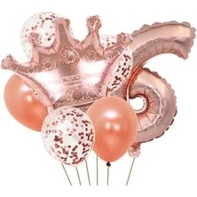 Çıtı Pıtı Store Çıtıpıtıstore Rose Gold Yaş Balon Seti