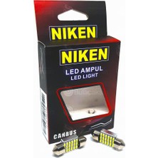 Niken LED Sofit Ampul Set 12V 18 Led’li 31MM – Beyaz Işık
