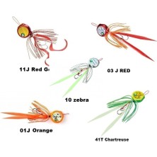 SHIMANO Flat Baku Baku 100GR Jig Yemi Red Gold