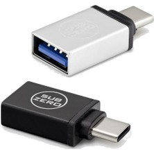 Subzero Metal Otg Type C USB Dönüştürücü Adaptör Subzero CA24