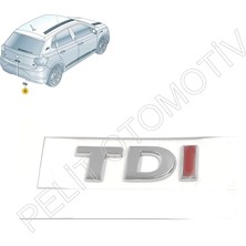 Pelit Otomotiv Polo Bagaj Kapak Tdı Yazı 1K9853675M 6RF853675B